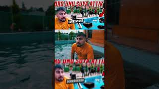 Enesin orgunu suya attık