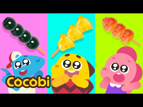 Taburkan Gula ke Buah🍓🍍 Tanghulu! | Lagu Anak-anak | Cocobi