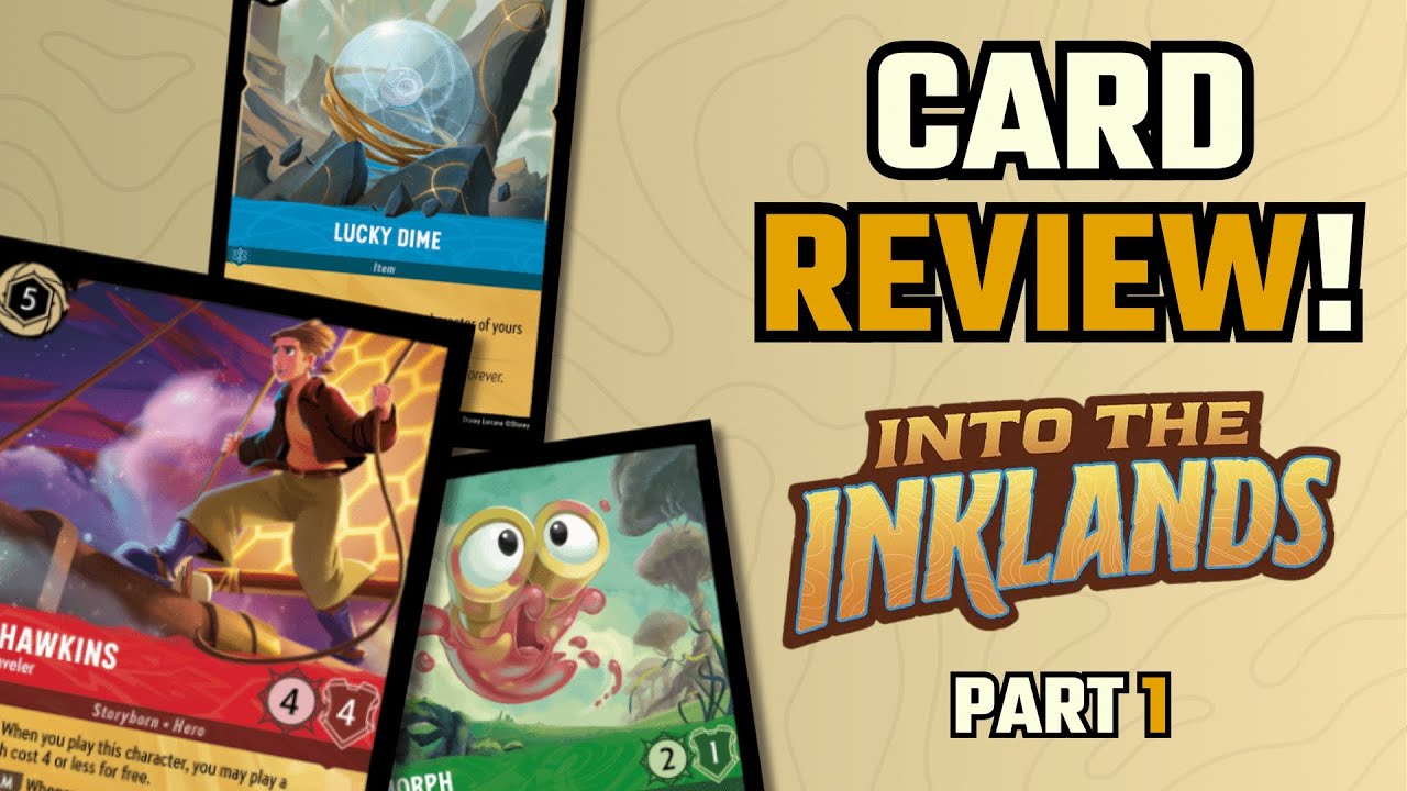 👀 Catching Up On Disney Lorcana Spoilers! - Into The Inklands Card Review