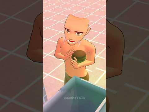 Saking Laparnya Sampah Pun Dimakan #sakuraschoolsimulator