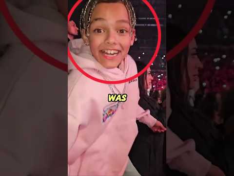Chris Brown Surprises this fan kid backstage! #shorts