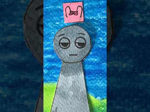 I Make Game Sprunki Incredibox on Paper✨Pinki✨#short #shorts #sprunki #incredibox #game #paper