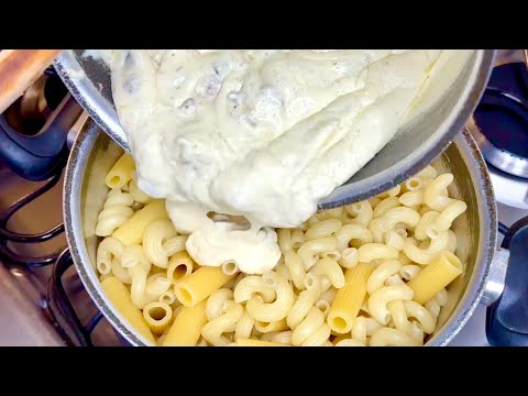 MACARRÃO CREMOSO IRRESISTÍVEL - SÓ LEVA 5 MINUTOS - APENAS COM 1 INGREDIENTE