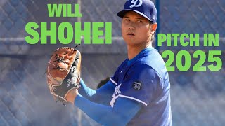 Will Shohei pitch in 2025???   #shoheiohtani #mlb #dodgers