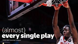 (almost) every single Caleb Wilson play from 2026 nba summer league