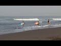 Surfing in El Zonte, El Salvador