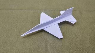 How To Make Origami F-16 Fighting Falcon Step By Step - Origami F-16 Fighting Falcon Tutorial