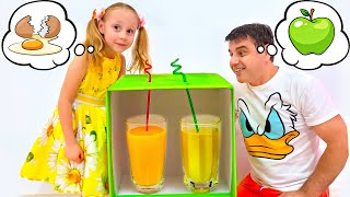นาสเตียกับพ่อเล่นเกมในบ้านและทำกิจกรรมสนุก ๆ | วิดีโอรวมสำหรับเด็ก