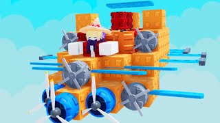 MEMBUAT PESAWAT TEMPUR DI ROBLOX BUILD A PLANE