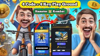 Hamaster Kombat New game 4 key 🔑 ||Hamster kombat playground Code | Hamster kombat promo redeem code