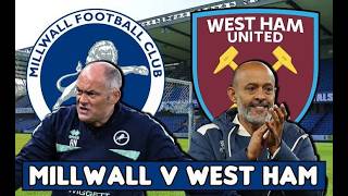 Millwall v West Ham United live watchalong