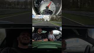😱TERRIFIED Passenger in Porsche 987 Cayman S // Nürburgring