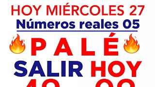 Los PALÉ y SÚPER que VAN a SALIR hoy MIÉRCOLES 27 de AGOSTO/ PALÉ y SÚPER que MÁS SALEN hoy/PALÉ HOY