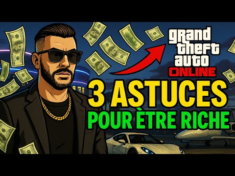 TOP 3 ASTUCE ARGENT SUR GTA 5 ONLINE 2025 !