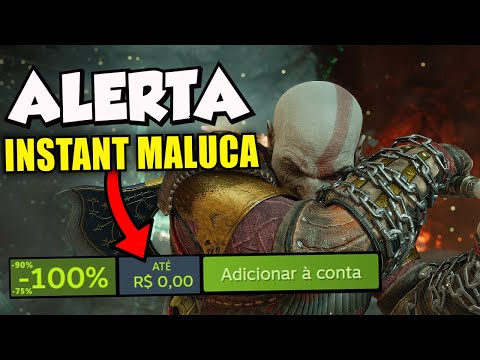 ALERTA ⚠️- Jogo de R$106,00 por R$6.35, GoW, A plague Requiem e Mais na Instant Maluca!