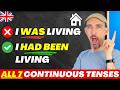 Understanding Continuous Tenses in English