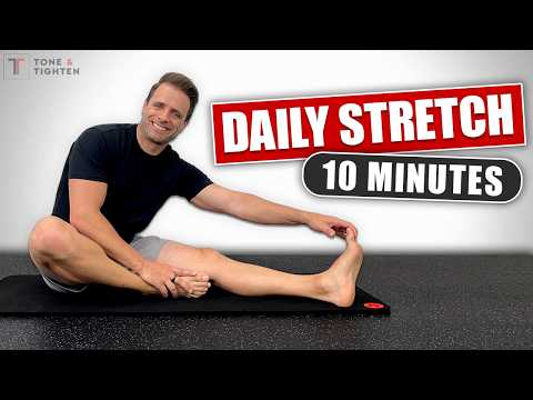 10 Minute Total Body Stretch! [Daily Flexibility Routine for Beginners]