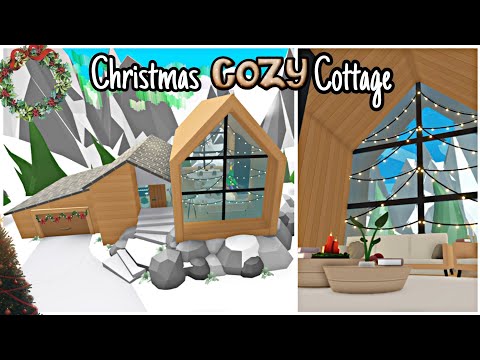 Cozy Christmas Cottage || Adopt Me || House Tour ❄️❄️🌨️