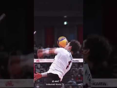 There must be a lot of thought in this one spike  #volleyball #nishida #yujinishida