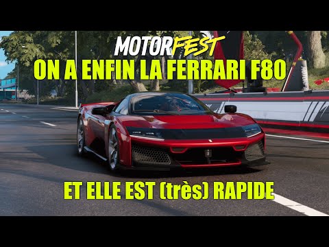 INCROYABLE! THE CREW MOTORFEST : FERRARI F80 ! 