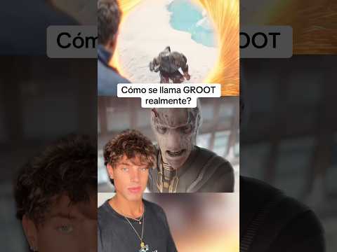 Cómo se llama Groot realmente? #marvelstudios #groot
