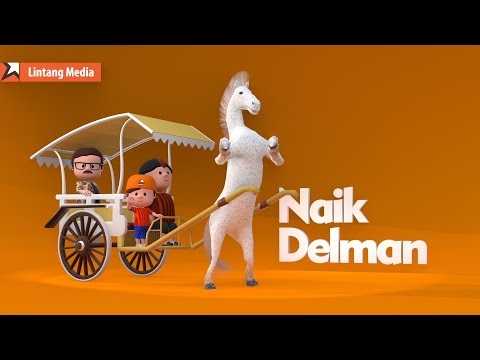 Naik Delman (3D Video) - Lagu Anak Indonesia Populer
