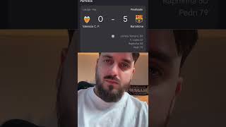 No voy a llorar por ese Valencia 0-5 Barça