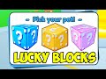 Player Strategies in Lucky Block Game