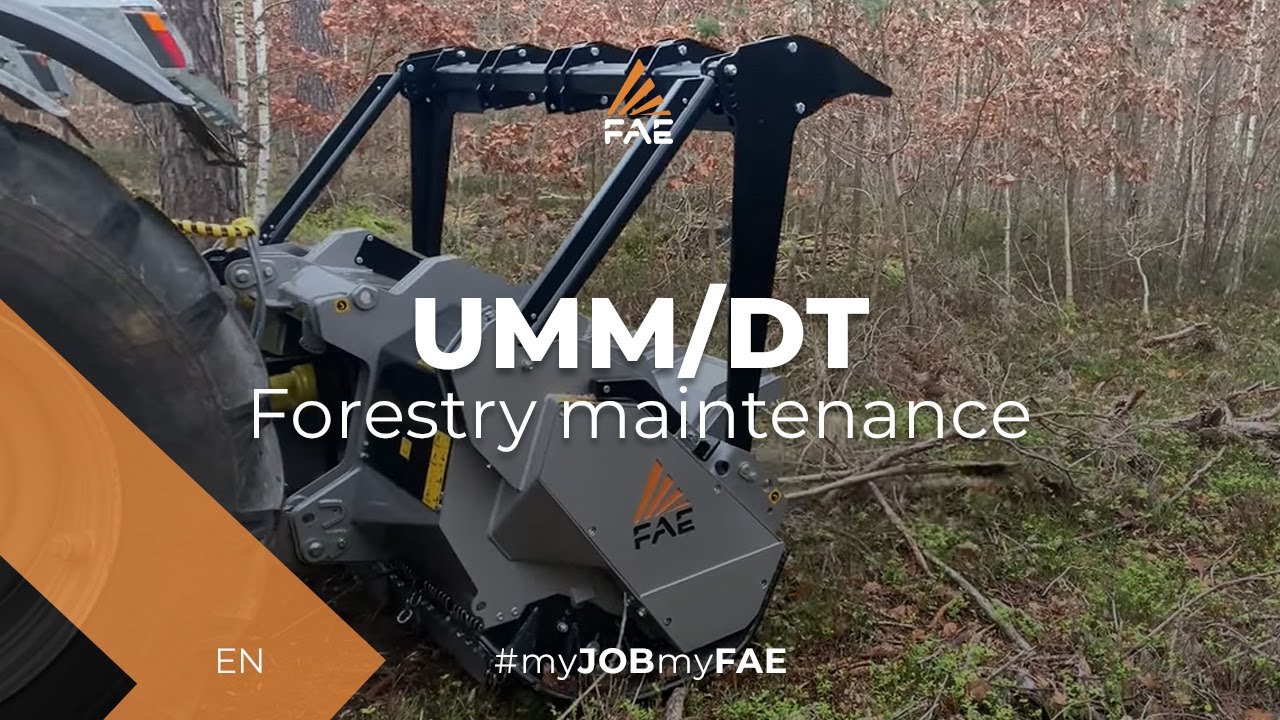 Video Forestry Mulching with Pfanzelt Tractor