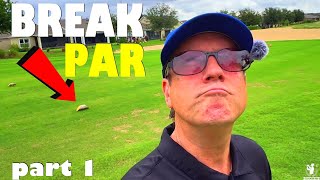 Can I BREAK PAR from the YELLOW TEES?