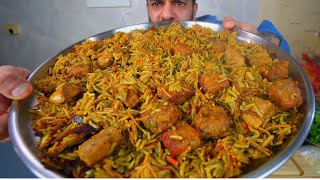 برياني دجاج عراقي بالبهارات الهندية الاصلية Chicken Biryani Mukbang Eating Show