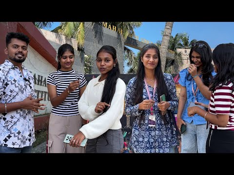 MahaUtsav 2025 | Long Hair Girls in Mahalakshmi Women's College of Arts and Science, Avadi | Part 01