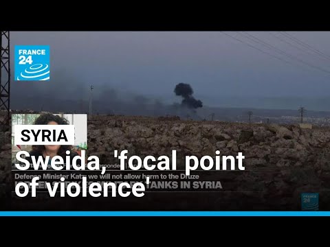 YouTube video thumbnail: Syria: 'Sweida Has Been a Real Focal Point of Violence'