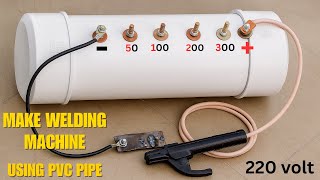 Salt Water Welding Machine 220V DIY – Shocking Experiment