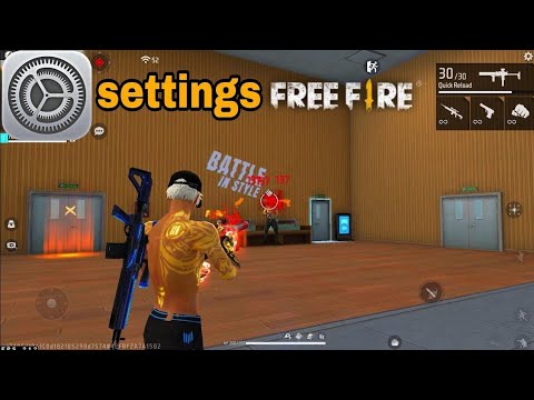 My settings ⚙️ HUD + DPI %🖤 Free Fire PC HeadShot 100%🔥