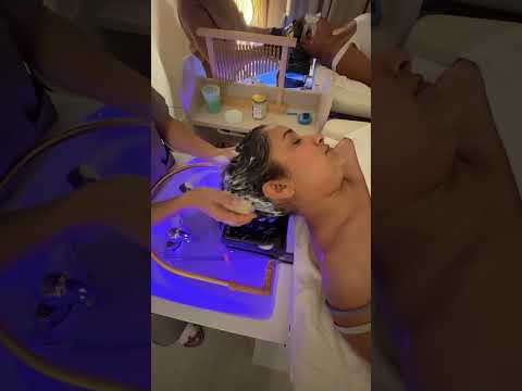Thai massage in Thailand Thai hair spa in Thailand ￼