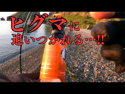 サケ釣りしてたらヒグマに遭遇し追いかけられ、熊撃退スプレーを手にしたが…