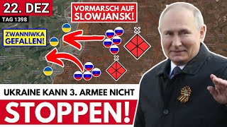 3. Armee erobert Zwanniwka, Ukraine trifft Hafen von Tamanj, General Sarwarow in Moskau getötet!