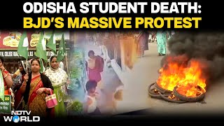 Odisha Strike News Today | Odisha Campus Horror: BJD Protests Against Death Of Campus Horror Victim