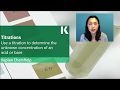 Titration and Normality Concepts