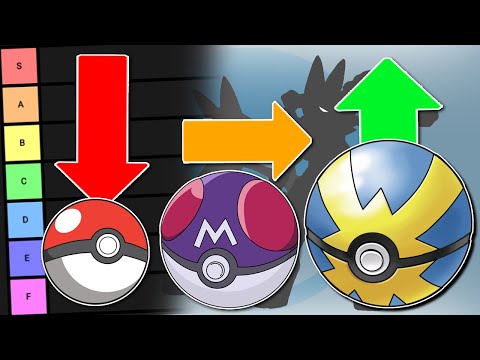 The OFFICIAL Pokeball Tier List