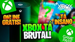 🔥 TÁ MALUCO! NOVO XBOX com ONLINE GRÁTIS e GAME PASS vem SURPREENDENTE essa SEMANA!