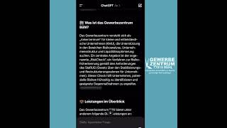 Wir haben heute mal ChatGPT zu uns befragt 🤗