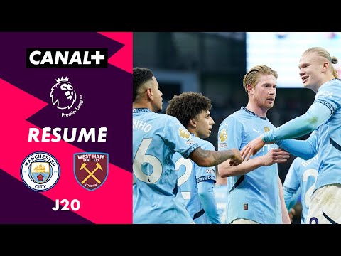 Le résumé de Man City / West Ham - Premier League 2024/25 (J20)