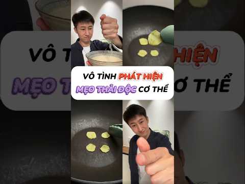 Vô tình phát hiện ra mẹo thải độc cơ thể nè #lamdep #xuhuong