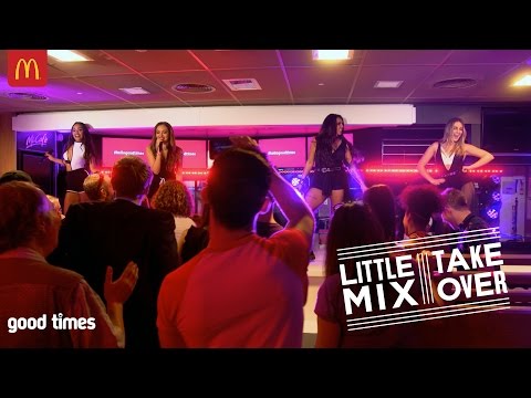 Little Mix Just Did A Surprise Performance For A Fan At A McDonald's... But Are You Lovin' It? Watch!