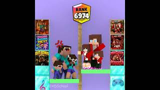 Noob's family vs. JJ's family—which one will win?!