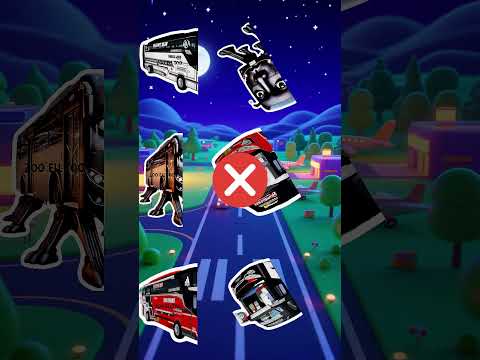 Tebak gambar bus telolet dan anomali bus ireng