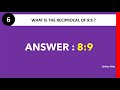 Ratio and Proportion Concepts