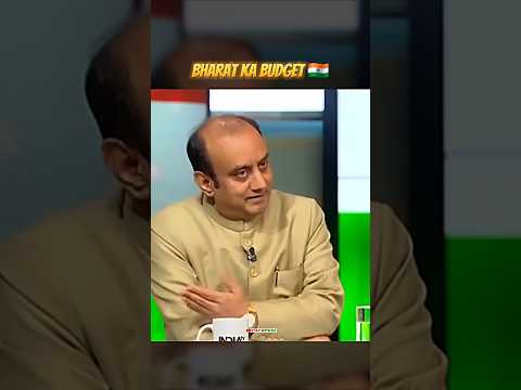Bharat ka Budget đŽđłl #sudhanshutrivedi #shorts #trending #viral #republicday #26january